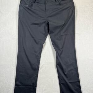 TravisMathew Men's Gray Straight Pants Size 40 x 30 Classic Fit Casual